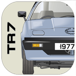 Triumph TR7 Roadster 1977-81 Coaster 7